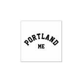Portland, Maine Rubberstempel (Afrduk)