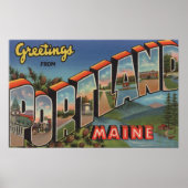 Portland, Maine (Scene) Poster (Voorkant)