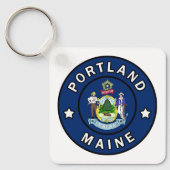 Portland Maine Sleutelhanger (Voorkant)