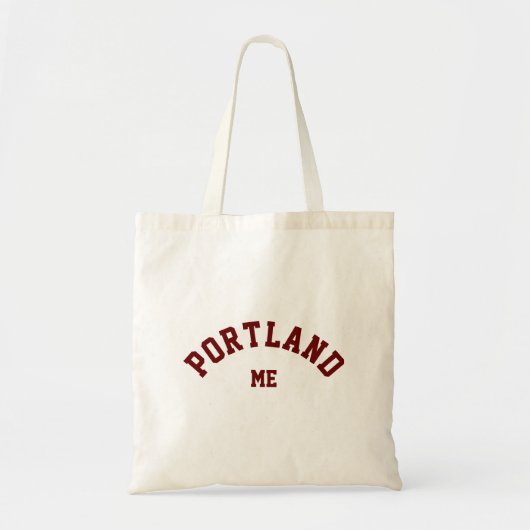 Portland, Maine Tote Bag (Voorkant)