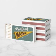 Portland Maine Trouw, Monogram Eerste Letters & Da