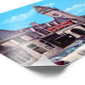 Portland, Maine Union Station 1950 Prints Foto Afdruk (Hoek)