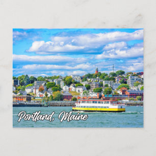 Portland, Maine, Verenigde Staten Briefkaart