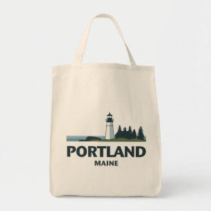 Portland Maine Verenigde Staten Tote Bag