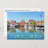 Portland, Maine, VS Briefkaart (Voorkant / Achterkant)