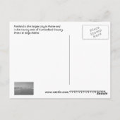 Portland, Maine, VS Briefkaart (Achterkant)