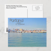 Portland, Maine, VS Briefkaart (Voorkant / Achterkant)