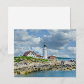 Portland, Maine vuurtoren (Voorkant / Achterkant)
