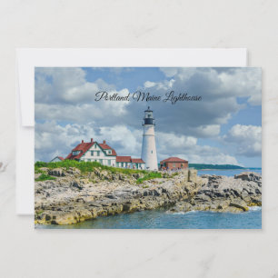 Portland, Maine vuurtoren (gelabeld)
