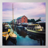 Portland Maine Waterfront Poster (Voorkant)