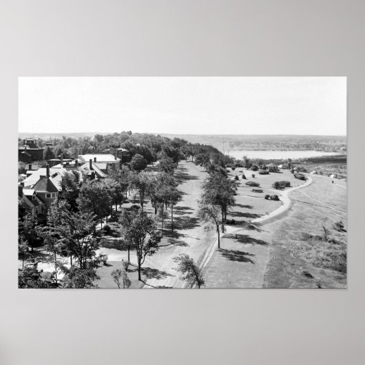 Portland, Maine Western Promenade Poster (Voorkant)