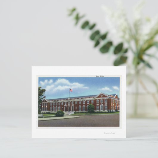 Portland, MaineExterior Uitzicht of the Post Briefkaart (Staand voorkant)