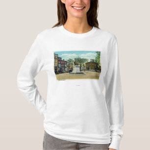 Portland, MaineLongmede Monument en Square T-shirt