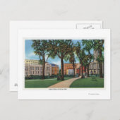 Portland, MaineScene-Uitzicht uit het Lincoln-park Briefkaart (Voorkant / Achterkant)