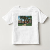 Portland, MaineScene-Uitzicht uit het Lincoln-park Kinder Shirts (Voorkant)