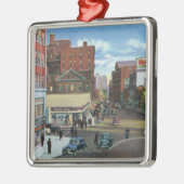 Portland, MaineView of Congress Square Metalen Ornament (Links)