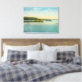 Portland, MaineView of the Bug Lighthouse Canvas Afdruk (Insitu (Slaapkamer))