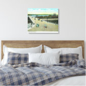 Portland, MaineView of the Longmede Monument Canvas Afdruk (Insitu (Slaapkamer))