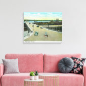 Portland, MaineView of the Longmede Monument Canvas Afdruk (Insitu (Woonkamer))