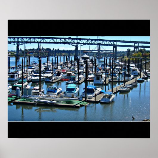 Portland Marina 2 Poster (Voorkant)