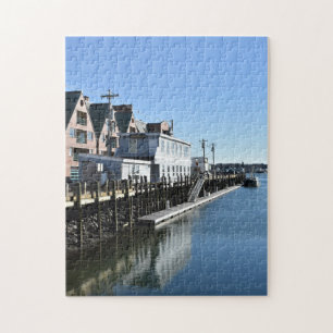 Portland ME Maine Pier Landscape Foto Legpuzzel