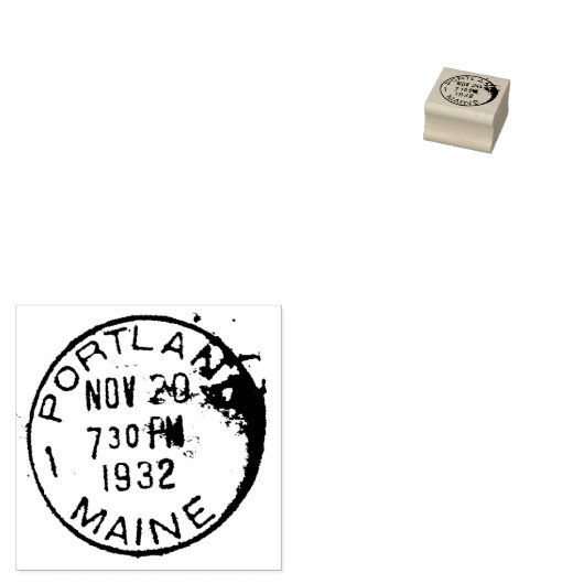 Portland, ME  Poststempel Rubberstempel (Gestempeld)