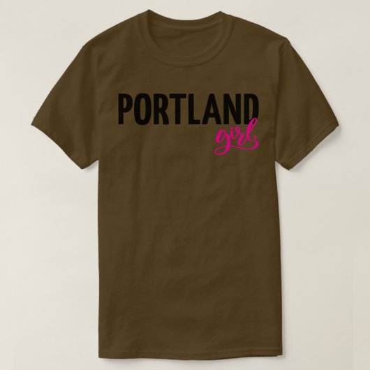 Portland meisje t-shirt (Design voorkant)