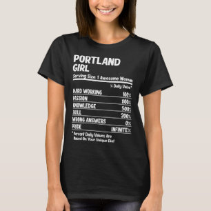 Portland meisje t-shirt