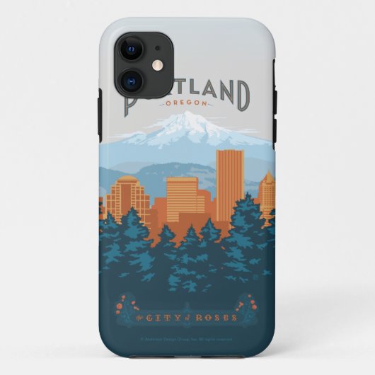 Portland, OF Case-Mate iPhone Case (Achterkant)