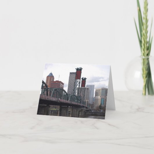 Portland, OF de stad in Kaart (Voorkant)