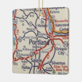 Portland of kaart keramisch ornament (Links)
