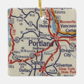 Portland of kaart keramisch ornament (Voorkant)