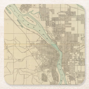 Portland, of kartonnen onderzetters