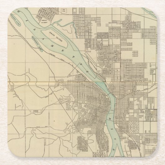 Portland, of kartonnen onderzetters (Voorkant)
