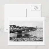 Portland, of Pacific Highway Interstate Bridge Briefkaart (Voorkant / Achterkant)