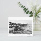 Portland, of Pacific Highway Interstate Bridge Briefkaart (Staand voorkant)