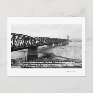 Portland, of Pacific Highway Interstate Bridge Briefkaart