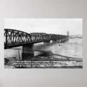 Portland, of Pacific Highway Interstate Bridge Poster (Voorkant)