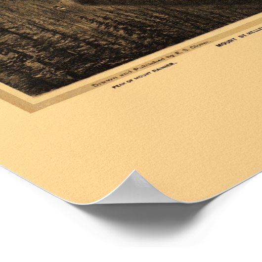 Portland, OF Panoramische Kaart - 1879 Poster (Hoek)