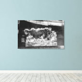 Portland, OF Parade Float Pearls of the Pacific Canvas Afdruk (Insitu (Houten vloer))