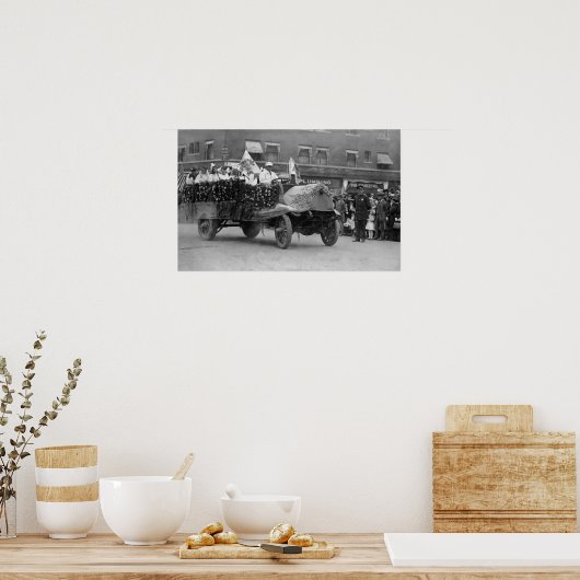 Portland, OF Roos Festival Parade Floats Poster (Keuken)