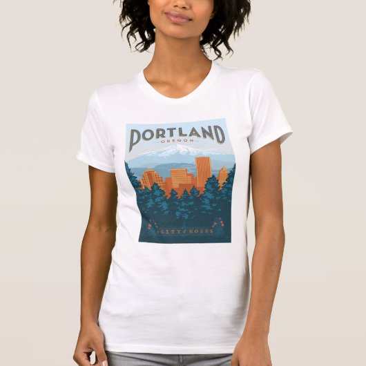 Portland, OF T-shirt (Voorkant)