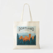 Portland, OF Tote Bag (Voorkant)