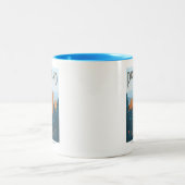 Portland, OF Tweekleurige Koffiemok (Center)