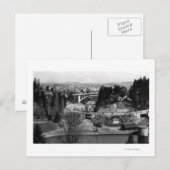 Portland, OF Uitzicht uit de stad Briefkaart (Voorkant / Achterkant)
