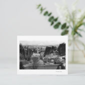 Portland, OF Uitzicht uit de stad Briefkaart (Staand voorkant)