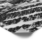 Portland, OF Uitzicht vanuit de lucht van de Hawth Poster (Hoek)