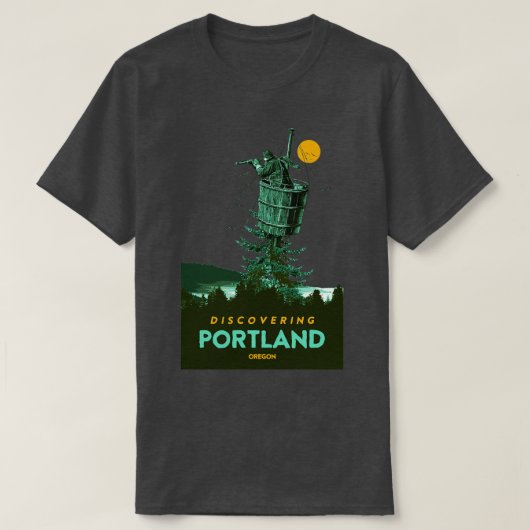PORTLAND ONTDEKKEN T-SHIRT (Design voorkant)