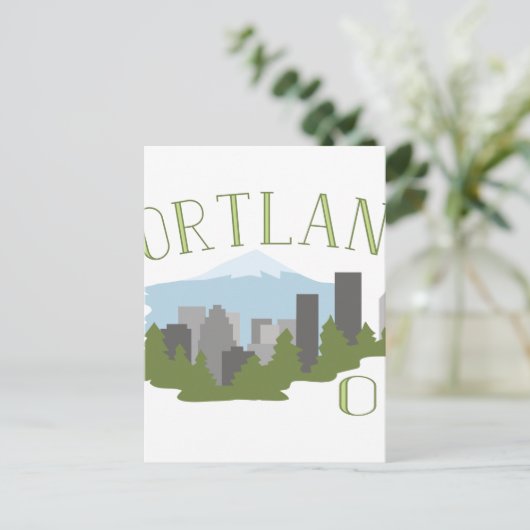 Portland OR Briefkaart (Staand voorkant)