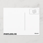 Portland,OR Briefkaart (Achterkant)